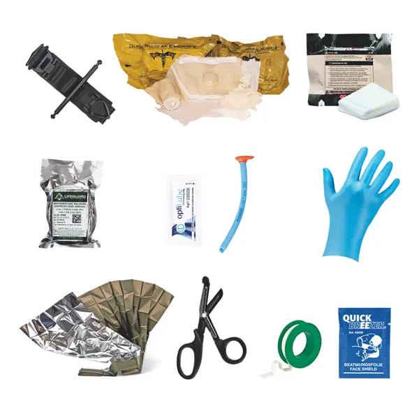 Erweitertes IFAK - Füllsortiment (passend zu FAP - Tasche) - Servoprax